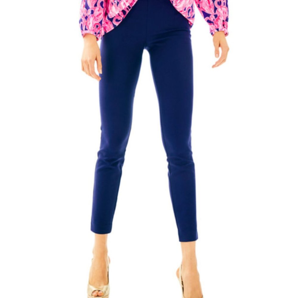 NWT Lilly Pulitzer Alessia Navy Dinner Pants
